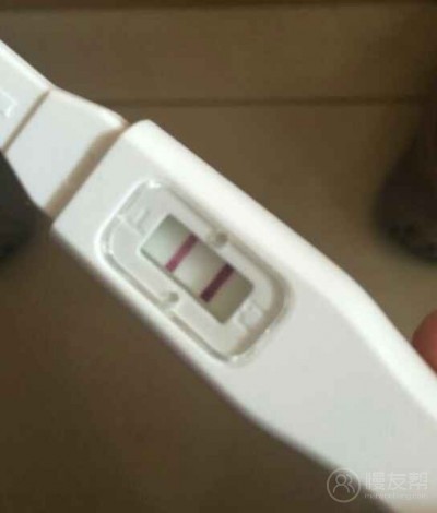这样的两道杠是不是怀孕了